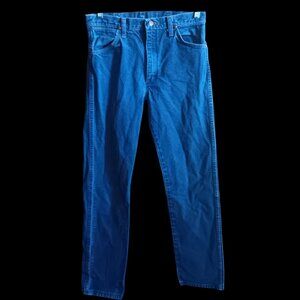 31x34 Vintage Wrangler Jeans 1990's 13MWA Straight Leg Mens Denim Mexico Made